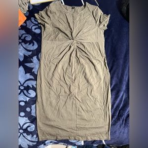 Shien tight dress. Olive green